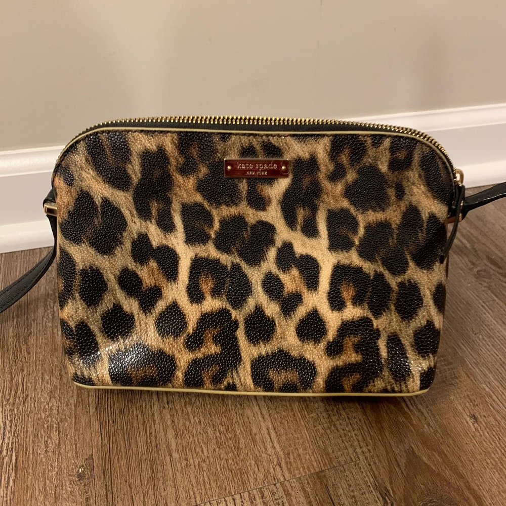 Kate Spade Crossbody - leopard